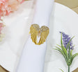 Gold Angel Collapsible Napkin Ring