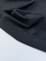 Wool Stretch Fabric Blue Black