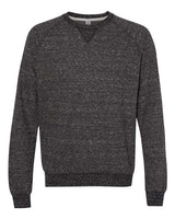 JERZEES Unisex Snow Heather French Terry Crewneck Sweatshirt