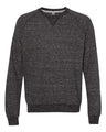 JERZEES Unisex Snow Heather French Terry Crewneck Sweatshirt