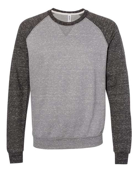 JERZEES Unisex Snow Heather French Terry Crewneck Sweatshirt