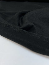 Black Acrylic Polyamid Tweed