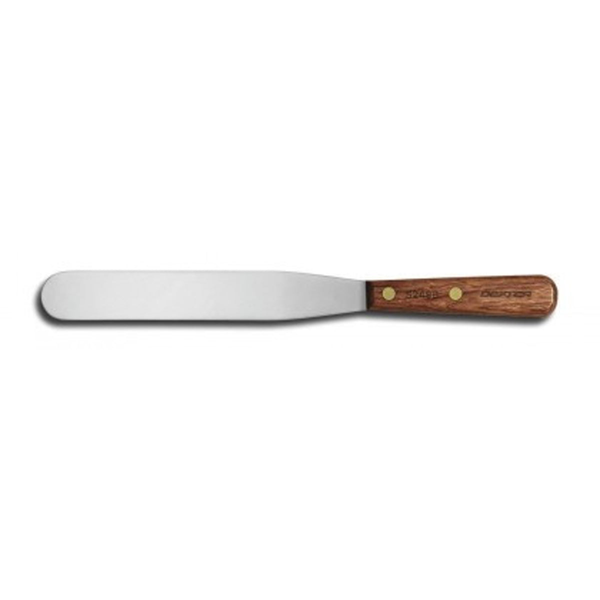 Dexter Russell Spatula, Rosewood Handle, Blade size 1-1/4" x 8"