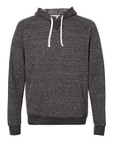 JERZEES Unisex Snow Heather French Terry Raglan Hooded Sweatshirt