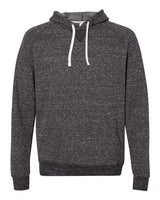 JERZEES Unisex Snow Heather French Terry Raglan Hooded Sweatshirt