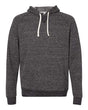 JERZEES Unisex Snow Heather French Terry Raglan Hooded Sweatshirt