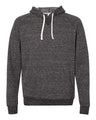 JERZEES Unisex Snow Heather French Terry Raglan Hooded Sweatshirt