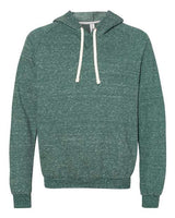 JERZEES Unisex Snow Heather French Terry Raglan Hooded Sweatshirt