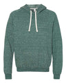 JERZEES Unisex Snow Heather French Terry Raglan Hooded Sweatshirt