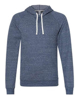 JERZEES Unisex Snow Heather French Terry Raglan Hooded Sweatshirt