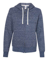 Women's Snow Heather French Terry Full-Zip Hooded Sweatshirt