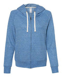 Women's Snow Heather French Terry Full-Zip Hooded Sweatshirt