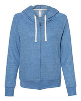 Women's Snow Heather French Terry Full-Zip Hooded Sweatshirt