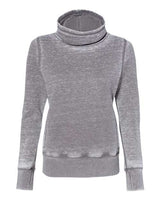 J. America Women's Zen Fleece Cowl Neck Sweatshirt