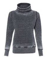 J. America Women's Zen Fleece Cowl Neck Sweatshirt