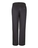 Red Kap Women's Plain Front Cotton Pants