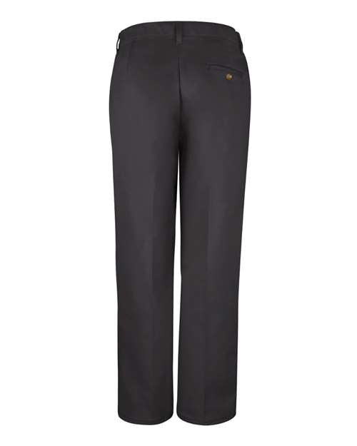 Red Kap Women's Plain Front Cotton Pants