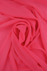 Silky Georgette Solid Woven Fabric