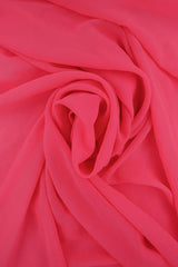 Silky Georgette Solid Woven Fabric 57/58" Wide