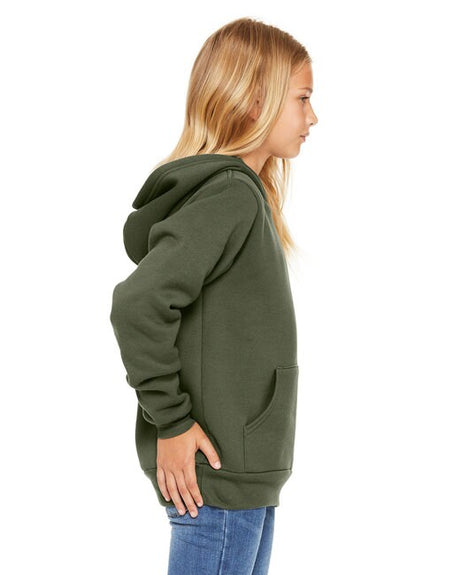 BELLA+CANVAS Youth Sponge Fleece Pullover Hoodie
