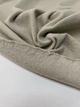 Cotton Wool Knitted Fabric Gray Green
