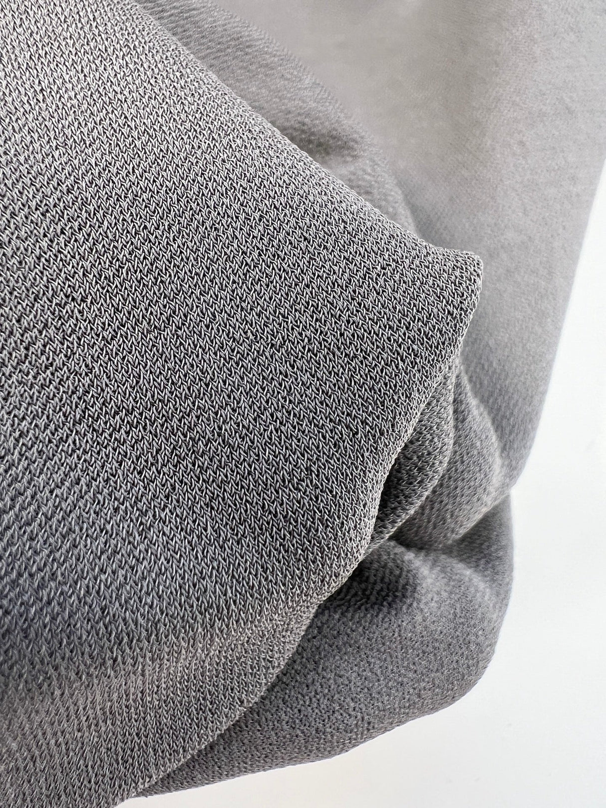 Cotton Elastane French Knit Gray