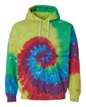 Blended Tie-Dyed Hooded Sweatshirt