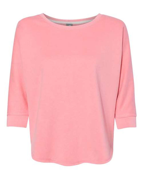 Women's Lounge Fleece Dolman Crewneck Sweatshirt