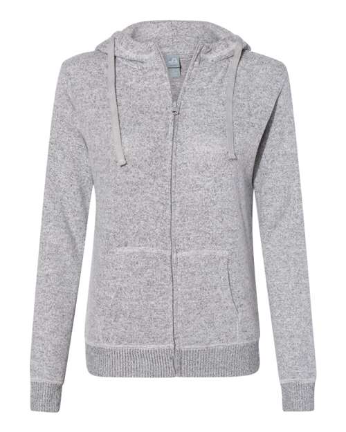 Women’s Cozy Jersey Hooded Full-Zip