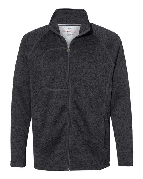 Unisex Vintage Sweaterfleece Full-Zip Sweatshirt