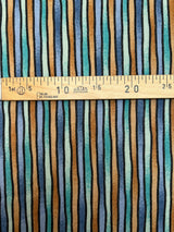 Wool Blend Striped Fabric