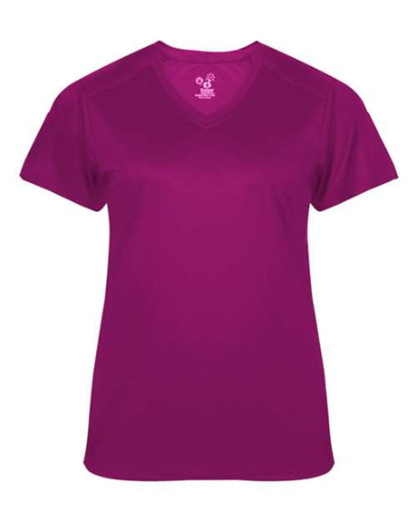 Badger Women's Ultimate SoftLock V-Neck T-Shirt
