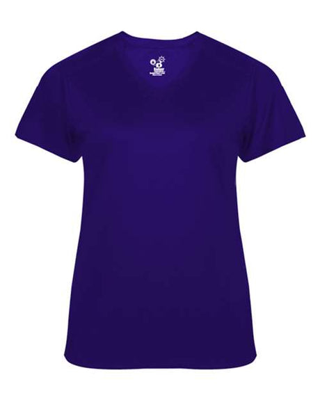 Badger Women's Ultimate SoftLock V-Neck T-Shirt