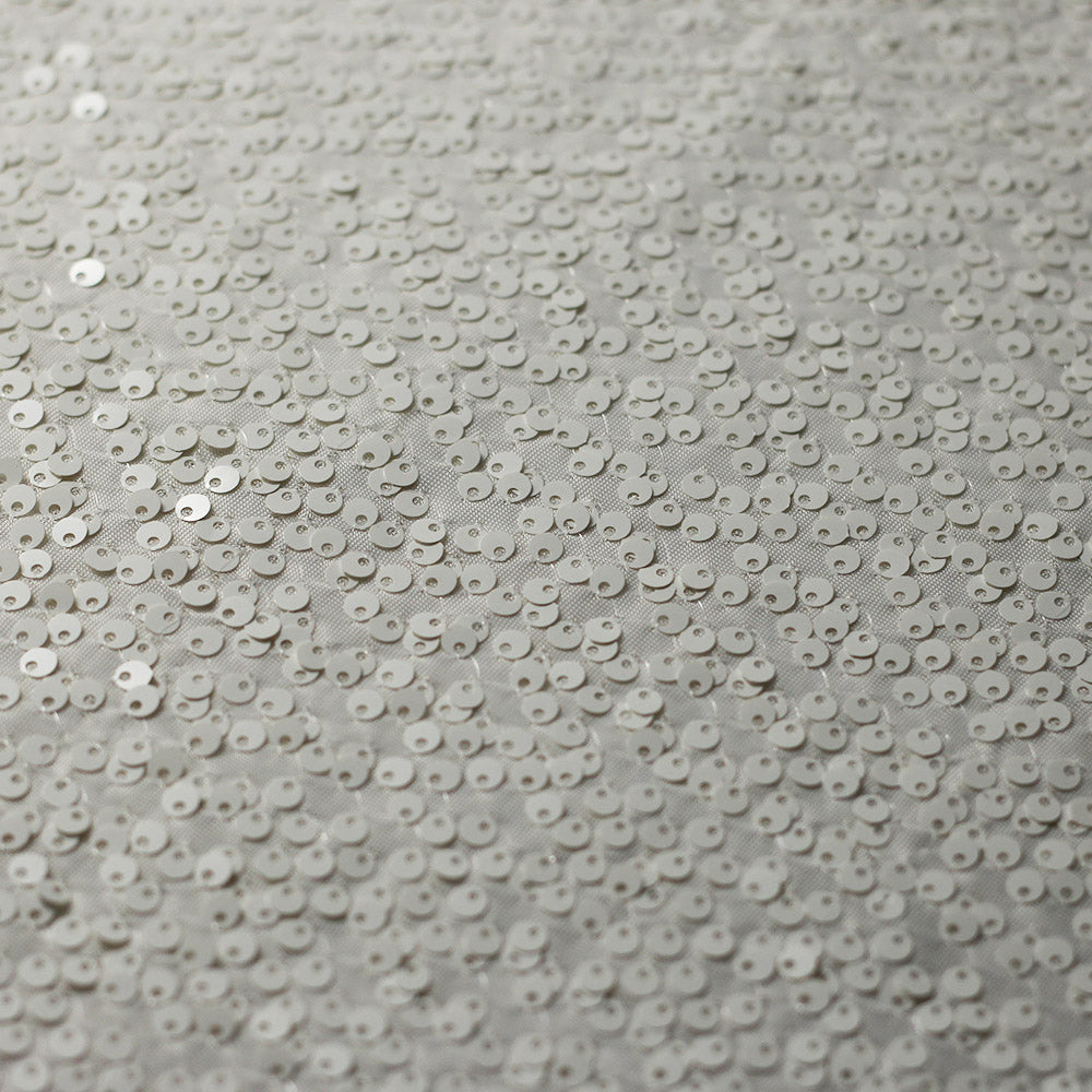 Razzle Sequins Polyester Spandex Fabric - Multiple Colors, Round Sequins, 52-54" Width, 200 GSM (1 Yard)