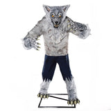 Haunted Living 7-ft Bloodhowler Werewolf Motion Activated Lighted Animatronic Halloween Decoration