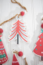5” Wooden Christmas Tree Ornament