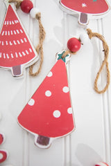 5” Wooden Christmas Tree Ornament