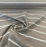 Sunbrella Sterling Alpaca Acrylic Fabric - Sterling Alpaca Stripe, 54" Width (By The Yard)