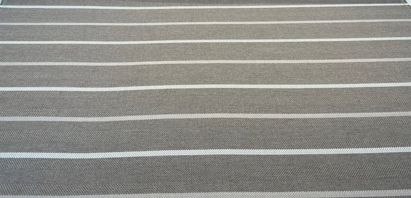 Sunbrella Sterling Alpaca Acrylic Fabric - Sterling Alpaca Stripe, 54" Width (By The Yard)