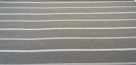 Sunbrella Sterling Alpaca Acrylic Fabric - Sterling Alpaca Stripe, 54" Width (By The Yard)