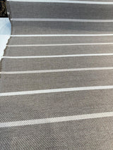 Sunbrella Sterling Alpaca Acrylic Fabric - Sterling Alpaca Stripe, 54" Width (By The Yard)