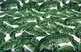Sunbrella Tropics Jungle Solution Dyed Acrylic Fabric - Jungle Green Tropical Floral, 54" Width (1 Yard)