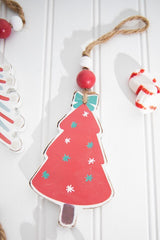 5” Wooden Christmas Tree Ornament