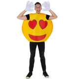 Hearts Smiley Emoji Costume