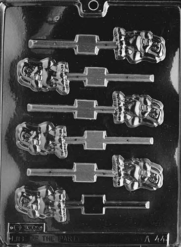 Hound Dog Puppy Lolly Chocolate Mold - LPA044