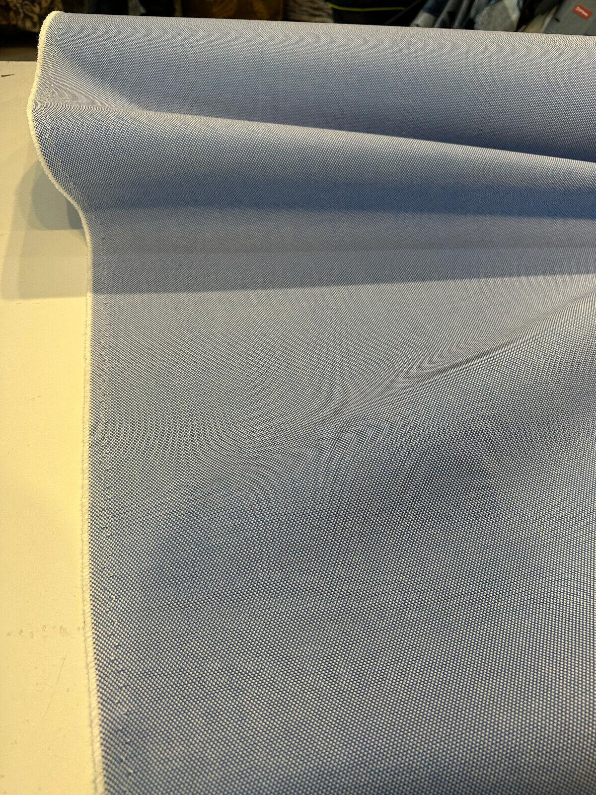 Sunbrella Sailcloth Acrylic Fabric - Capri Blue, Solid & Variegated, 54" Width (1 Yard)