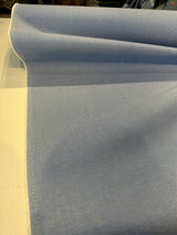 Sunbrella Sailcloth Acrylic Fabric - Capri Blue, Solid & Variegated, 54" Width (1 Yard)