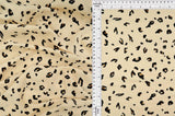 Leopard Print Twill Woven Fabric