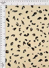 Leopard Print Twill Woven Fabric