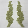 Beaded Corded Floral Lace Applique